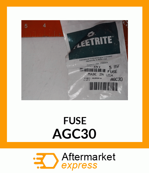 FUSE AGC30