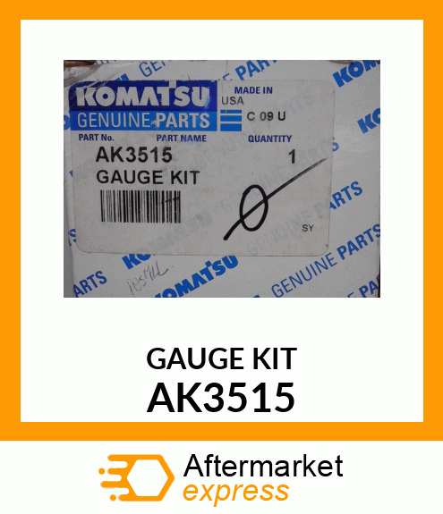 GAUGE KIT AK3515