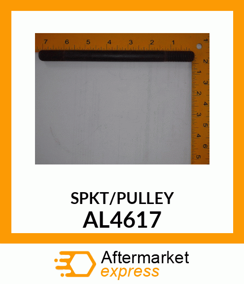 SPKT/PULLEY AL4617