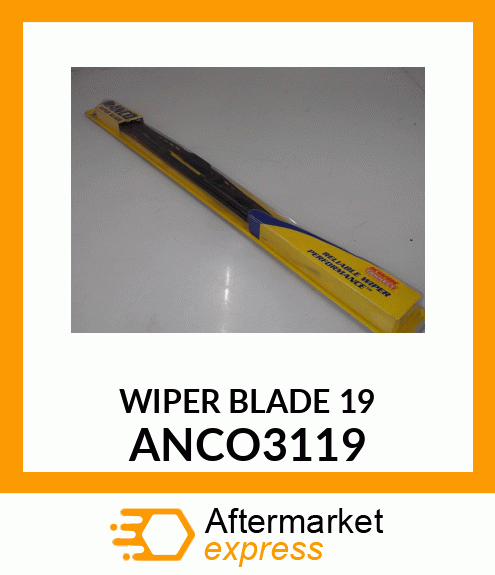 WIPER BLADE 19 ANCO3119