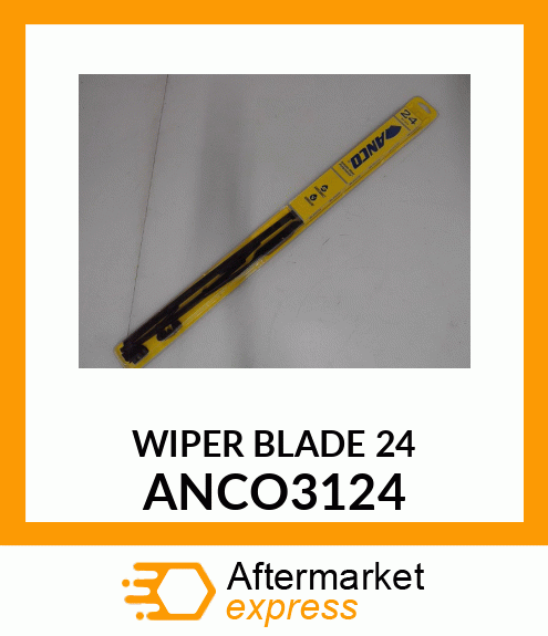 WIPER BLADE 24 ANCO3124