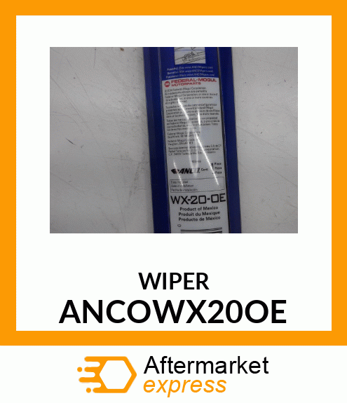 WIPER ANCOWX20OE