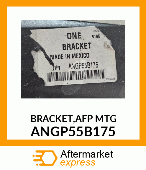 BRACKET,AFP MTG ANGP55B175