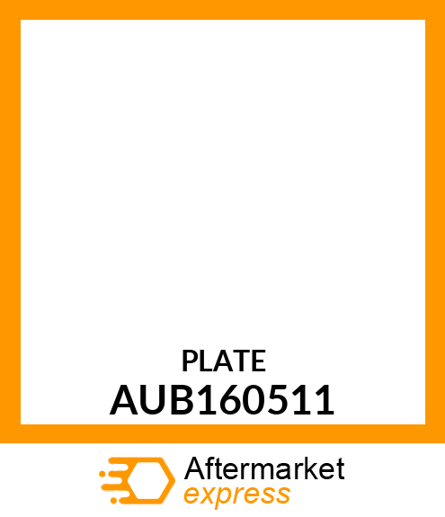 PLATE AUB160511