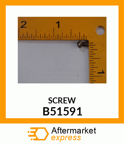 SCREW B51591