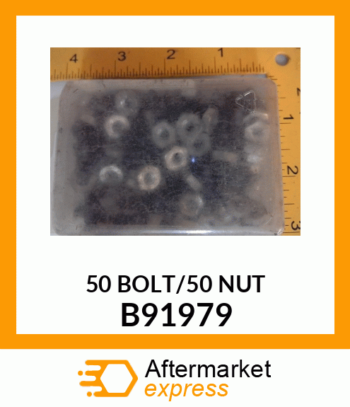 50 BOLT/50 NUT B91979