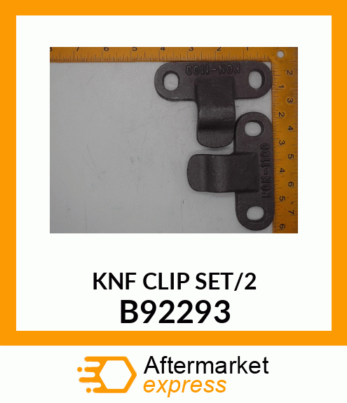 KNF CLIP SET/2 B92293