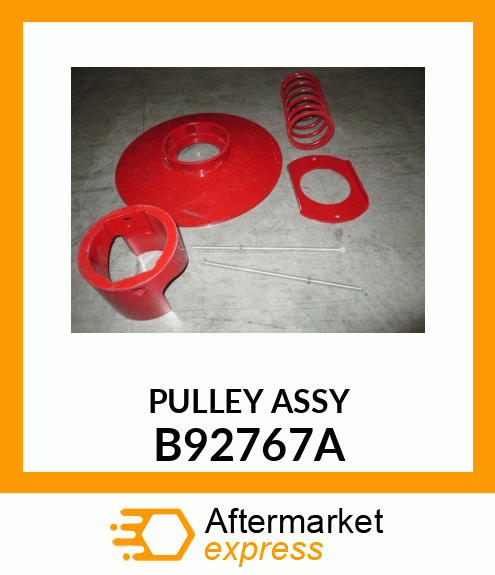 PULLEY ASSY B92767A