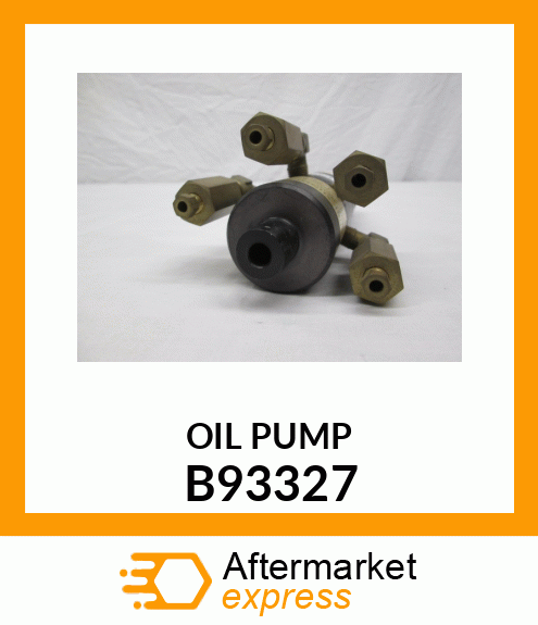 OIL PUMP B93327