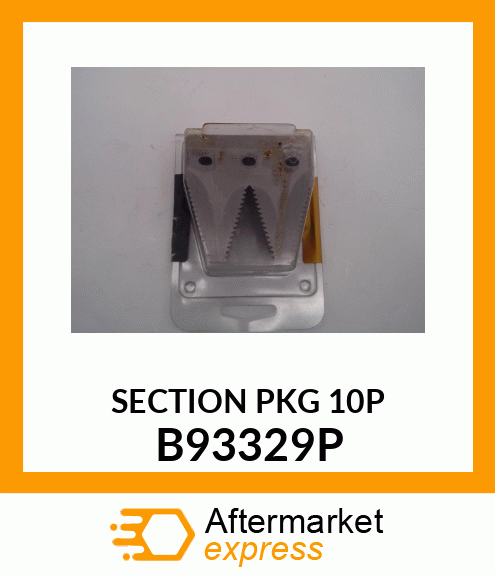 SECTION PKG 10P B93329P