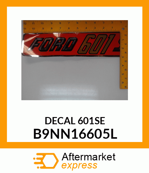 DECAL 601SE B9NN16605L