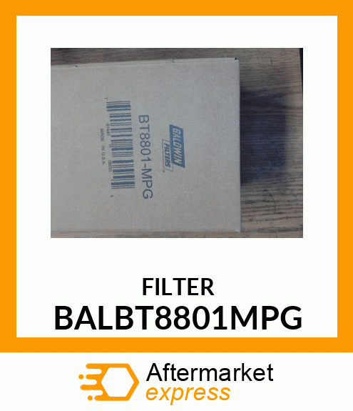 FILTER BALBT8801MPG