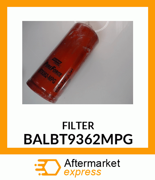 FILTER BALBT9362MPG