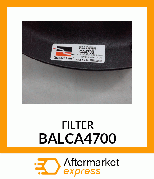 FILTER BALCA4700