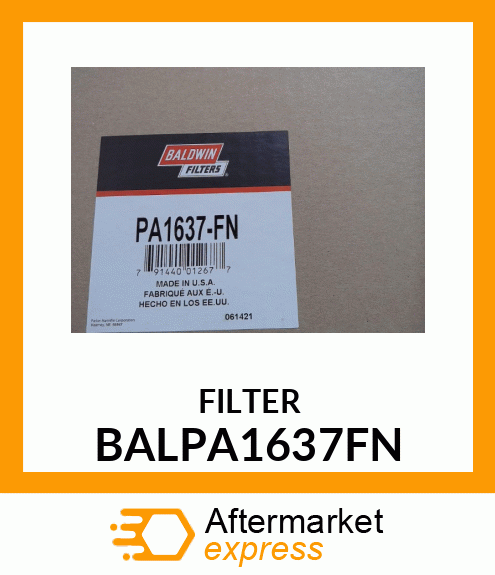 FILTER BALPA1637FN