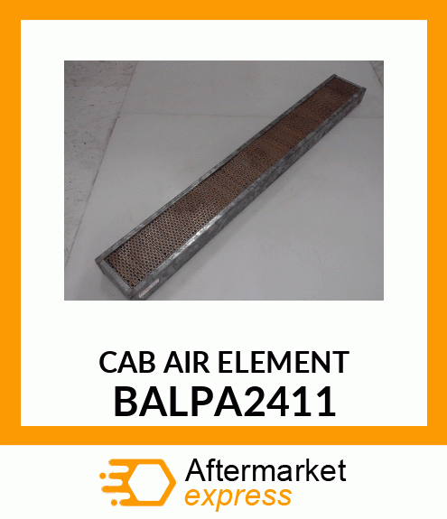 CAB AIR ELEMENT BALPA2411