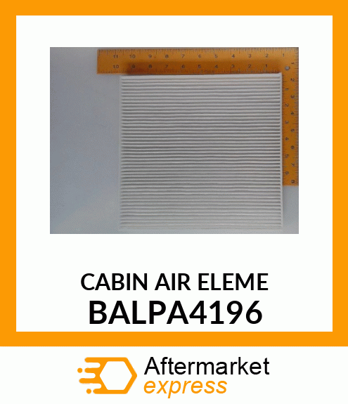 CABIN AIR ELEME BALPA4196