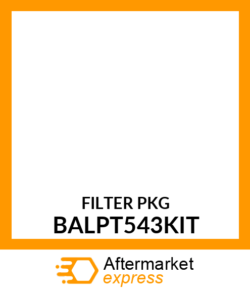 FILTER PKG BALPT543KIT