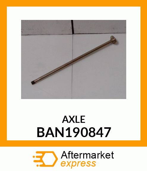 AXLE BAN190847