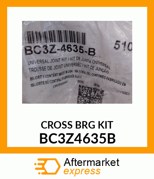 CROSS BRG KIT BC3Z4635B