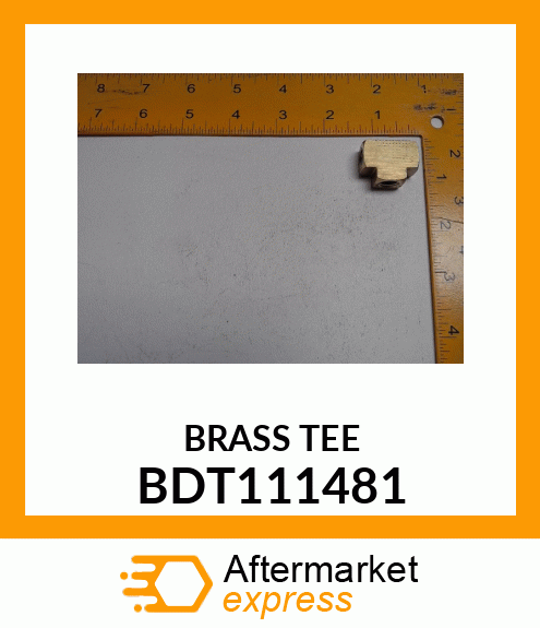 BRASS TEE BDT111481