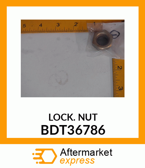 LOCK NUT BDT36786