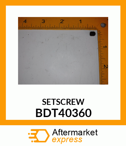 SETSCREW BDT40360