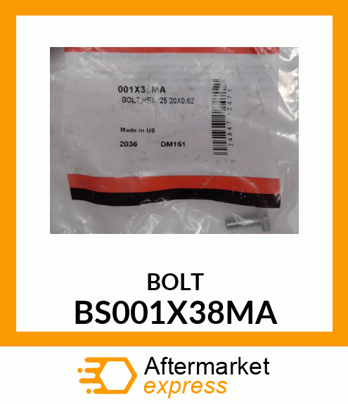 BOLT BS001X38MA