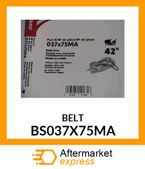 BELT BS037X75MA