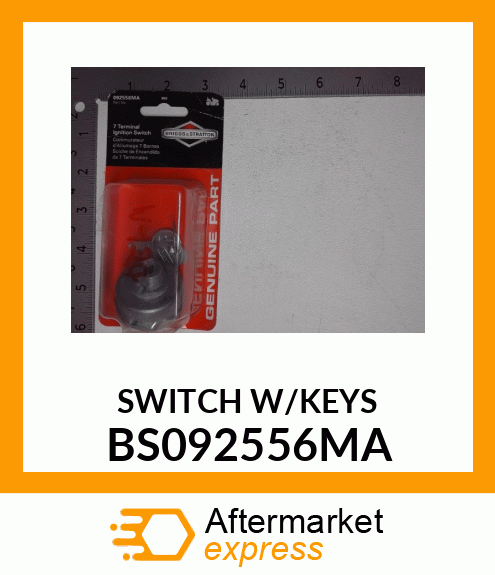 SWITCH W/KEYS BS092556MA