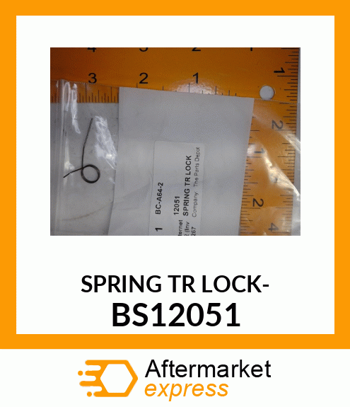 SPRING TR LOCK- BS12051