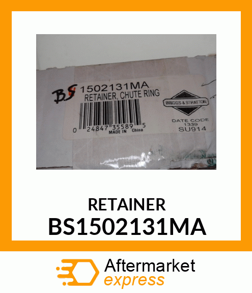 RETAINER BS1502131MA