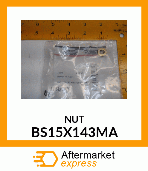 NUT BS15X143MA