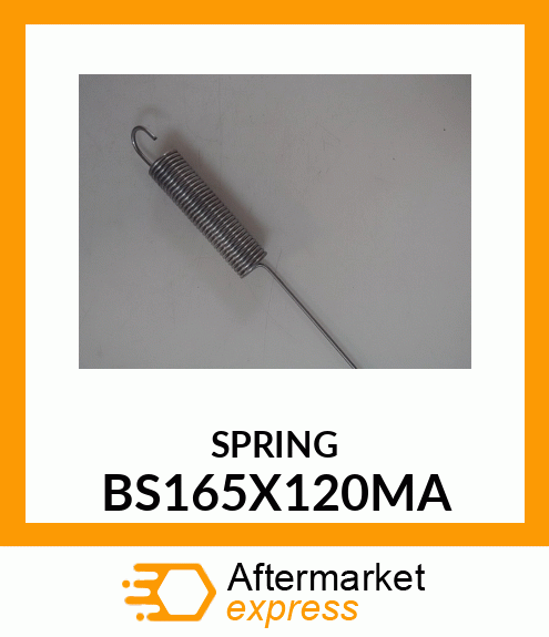 SPRING BS165X120MA