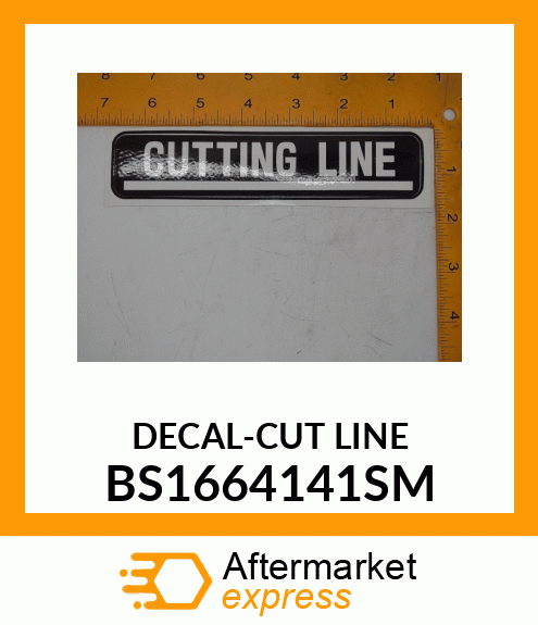 DECAL-CUT LINE BS1664141SM