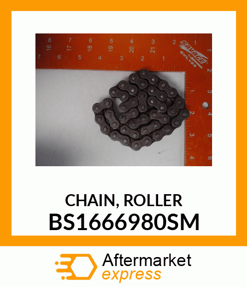 CHAIN, ROLLER BS1666980SM