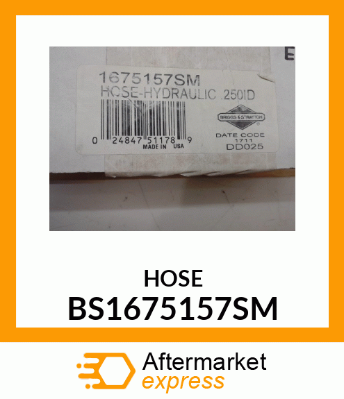 HOSE BS1675157SM