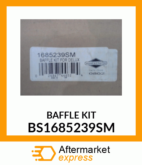 BAFFLE KIT BS1685239SM