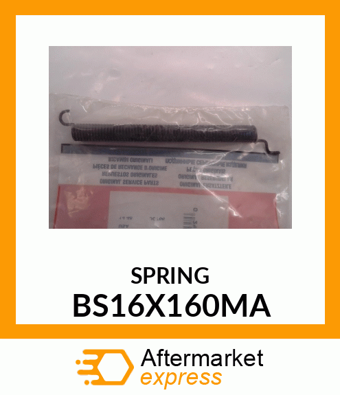 SPRING BS16X160MA