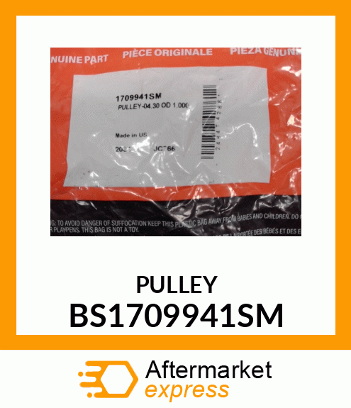 PULLEY BS1709941SM