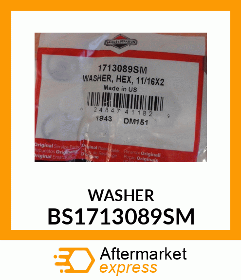 WASHER BS1713089SM