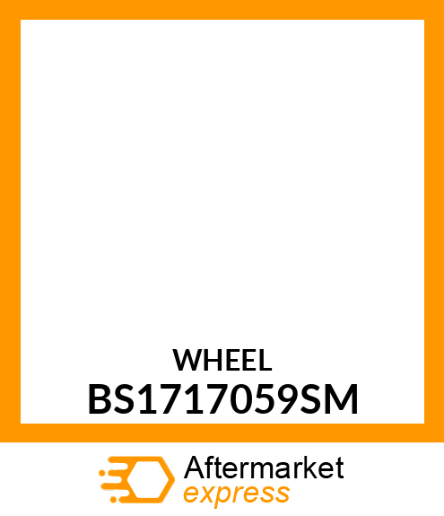 WHEEL BS1717059SM