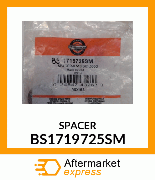 SPACER BS1719725SM