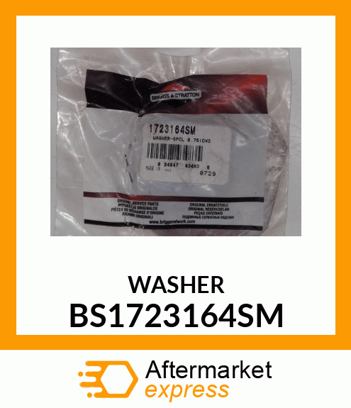 WASHER BS1723164SM
