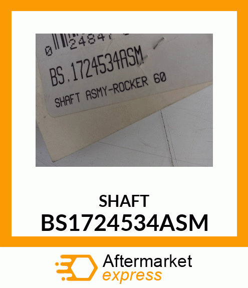 SHAFT BS1724534ASM