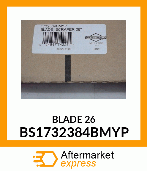 BLADE 26 BS1732384BMYP