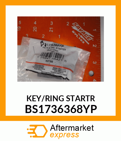 KEY/RING STARTR BS1736368YP