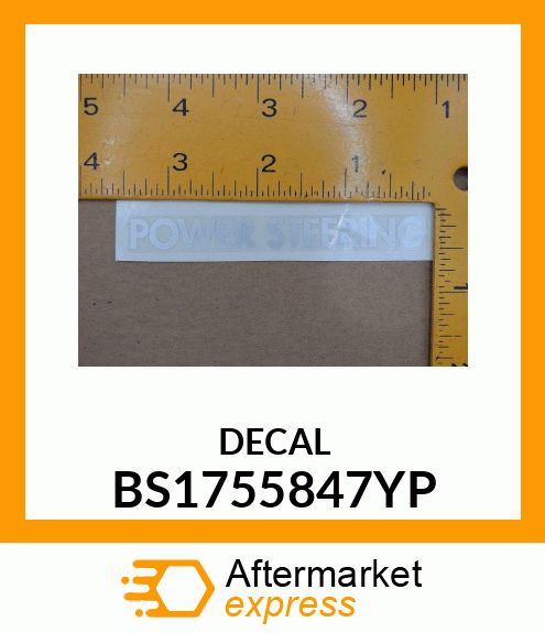 DECAL BS1755847YP