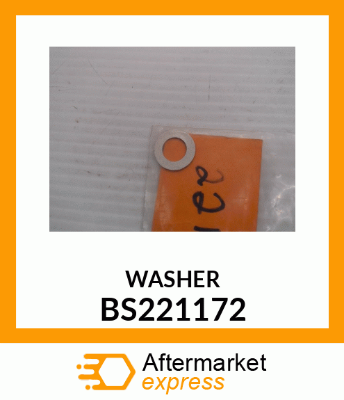 WASHER BS221172