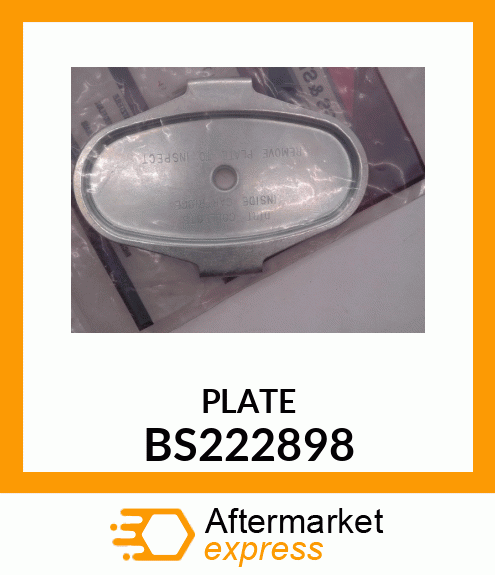 PLATE BS222898